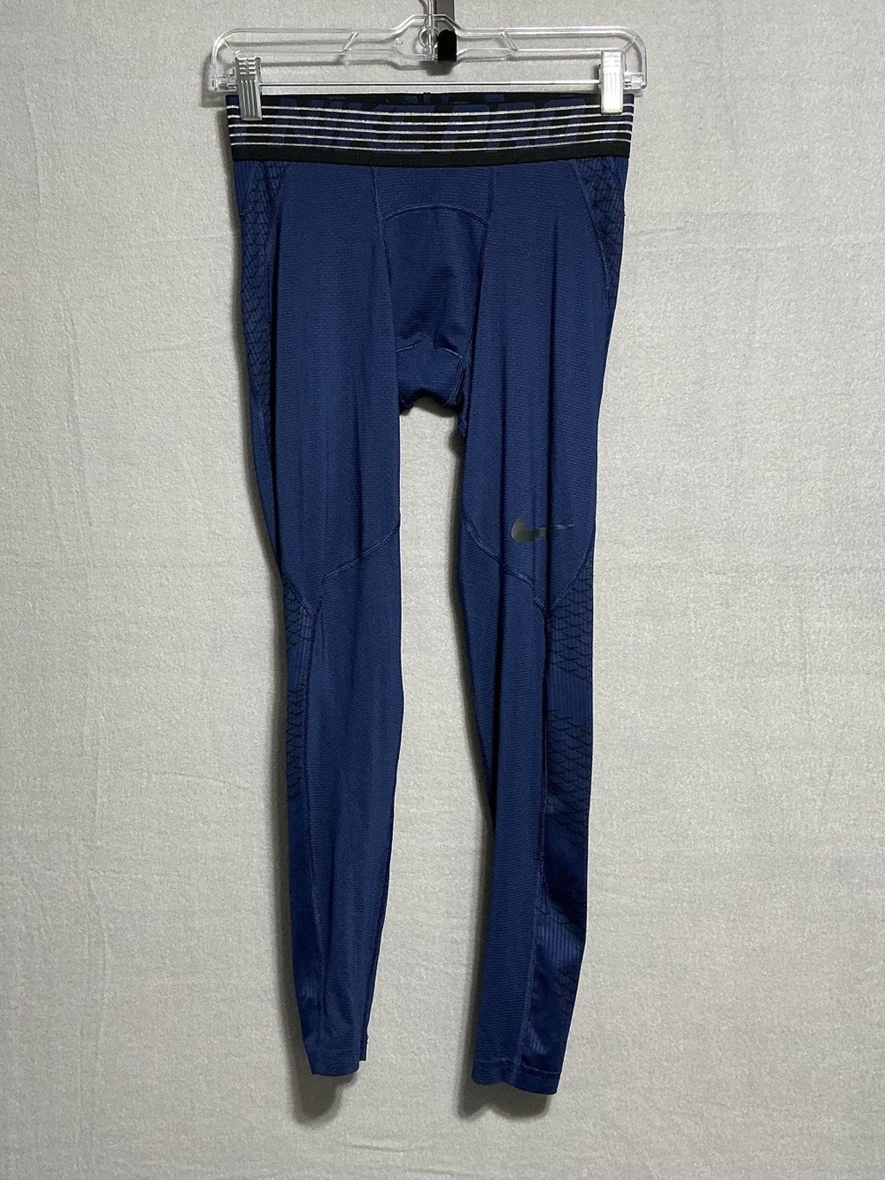 Nike Pro Hypercool Men’s S Blue Compression Tights Training Leggings